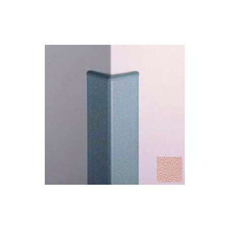 Pawling Surface Mounted Corner Guard 90Deg, 3'' Wings, 12'H W/Caps, Dawn CG-10R-12-381